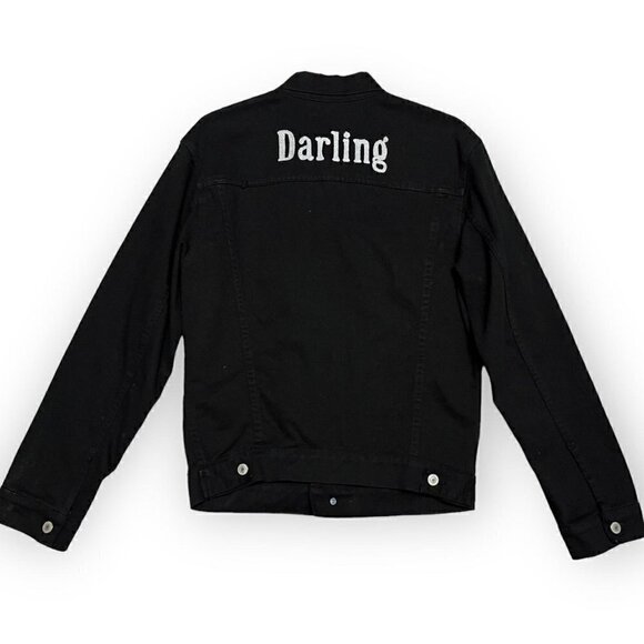 Brandy Melville x John Galt Collab Luxury Designer DARLING Denim Jean Jacket - Picture 1 of 3